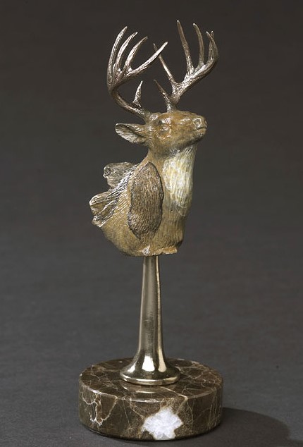 Barry Stein Deer Bronze Miniature